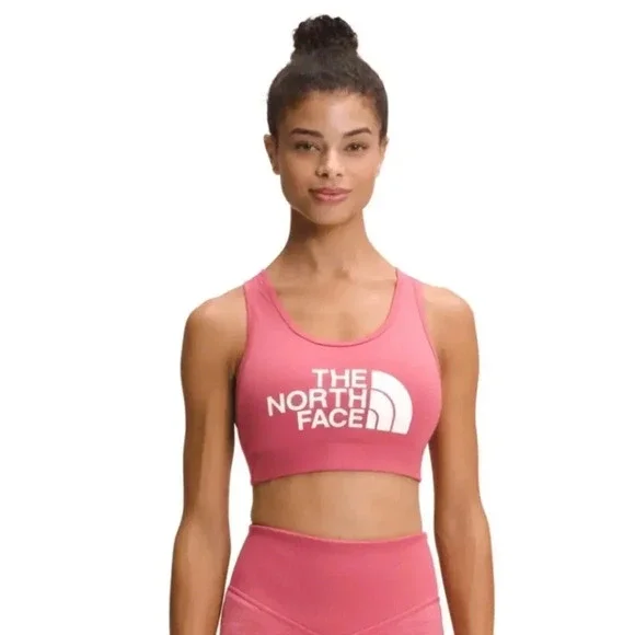 The North Face Midline Bra (TNF Slate Rose) Women's Lingerie NWT - Picture 4 of 4